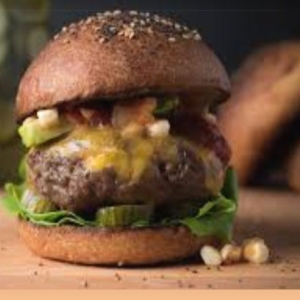  Burger Brown Bun