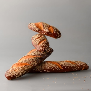  Small Pretzel Bread 3 Pieces
