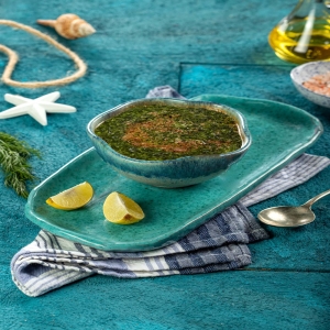  ملوخية بالجمبري