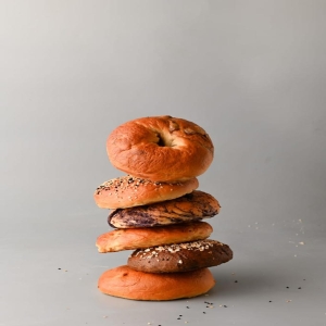  Garlic Bagel 2 Pieces