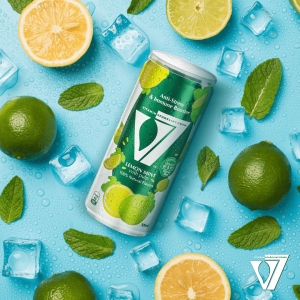  V7 Lemon Mint Drink