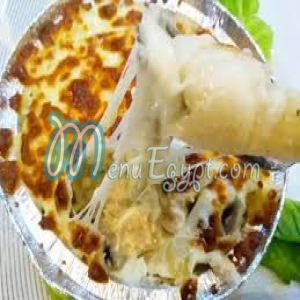  مكرونه دجاج مشروم