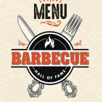 Barbecue menu