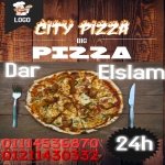 city pizza menu