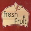 Fresh Fruit menu