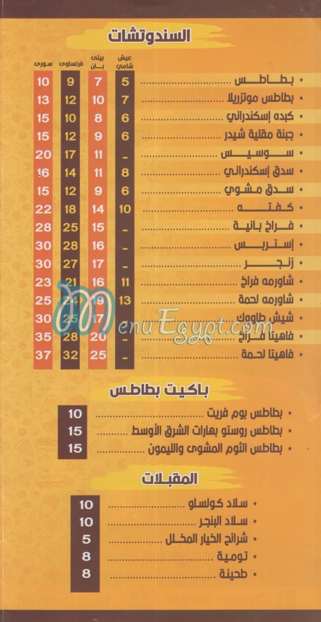 تشيز برجر اليكس مصر الخط الساخن