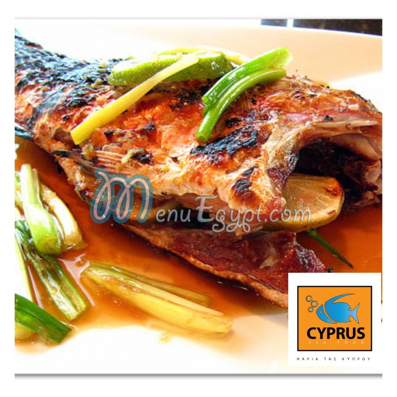 Cyprus Seafood menu Egypt 4