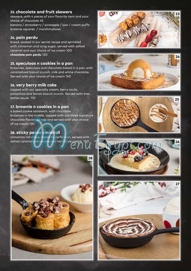 Menu delivery hotline Dip Dip منيو ورقم مطعم ديب ديب Egypt