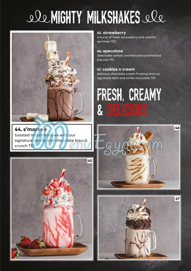 Menu delivery hotline Dip Dip منيو ورقم مطعم ديب اند ديب Egypt