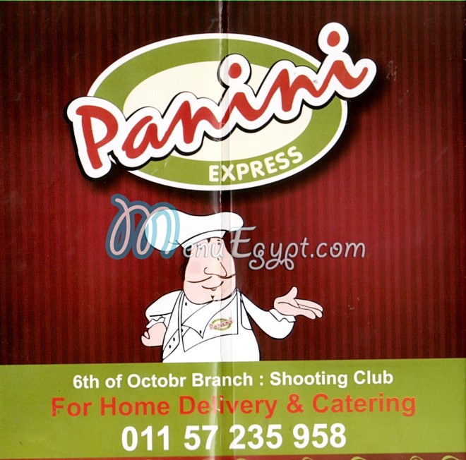 Pariri Express menu prices