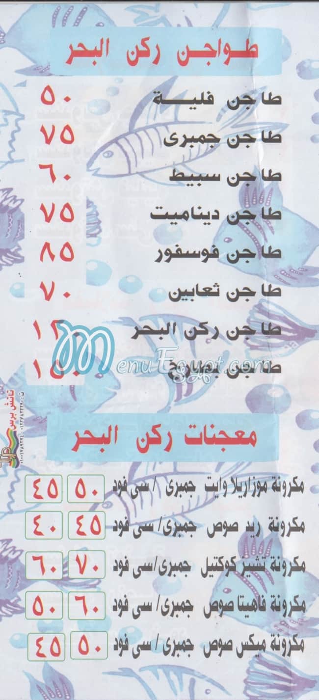 ركن البحر مصر منيو بالعربى