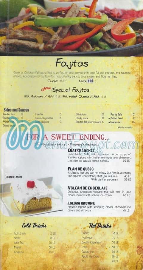 Tejanos Mexican Grill egypt