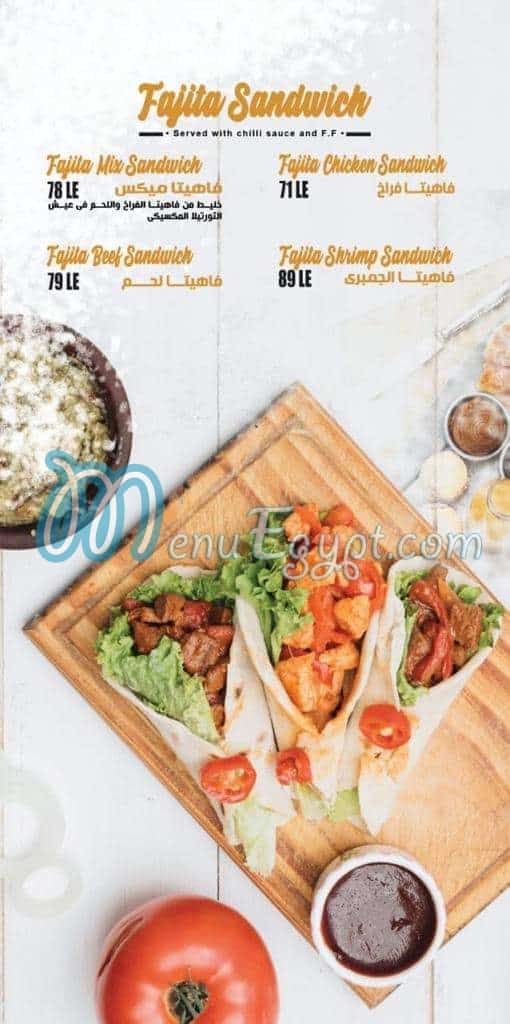 Tosca online menu