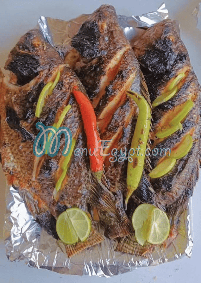 اسماك الصلاه على النبي طنطا مصر منيو بالعربى