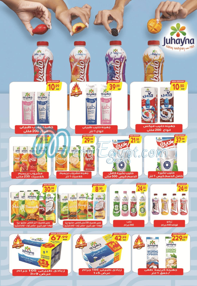 أسعار سوبر ماركت الحسيني مصر