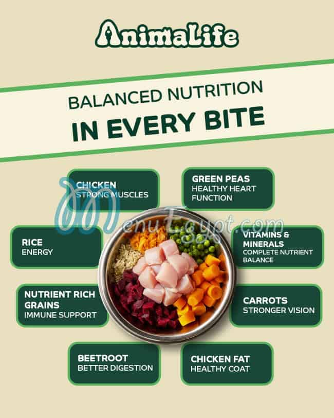 AnimaLife delivery menu