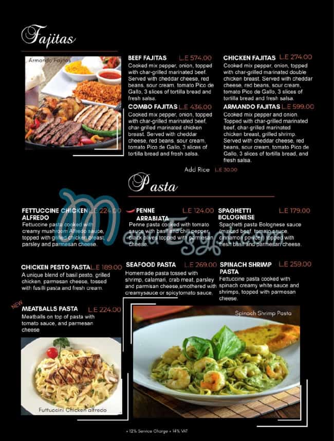 Armando Restaurants delivery