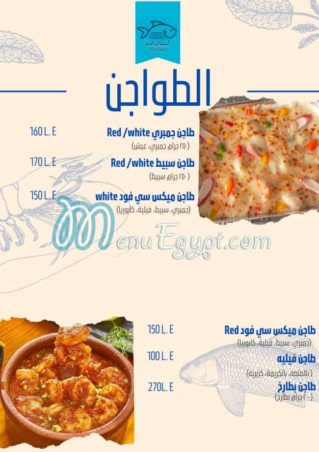 أسماك ادم مصر