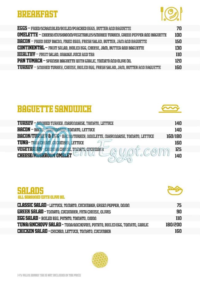 Athanor Pizzeria delivery menu