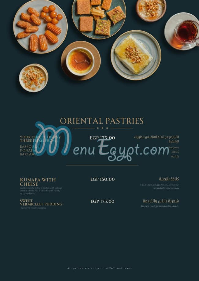 Aziz Eg fusion menu Egypt 11