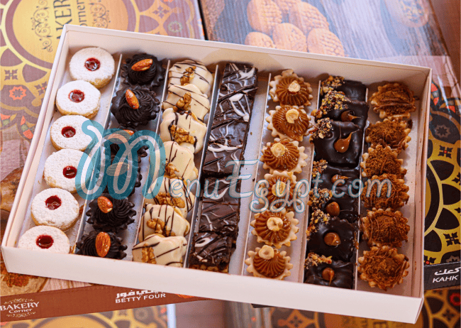 منيو حلواني بيكري كورنر مصر