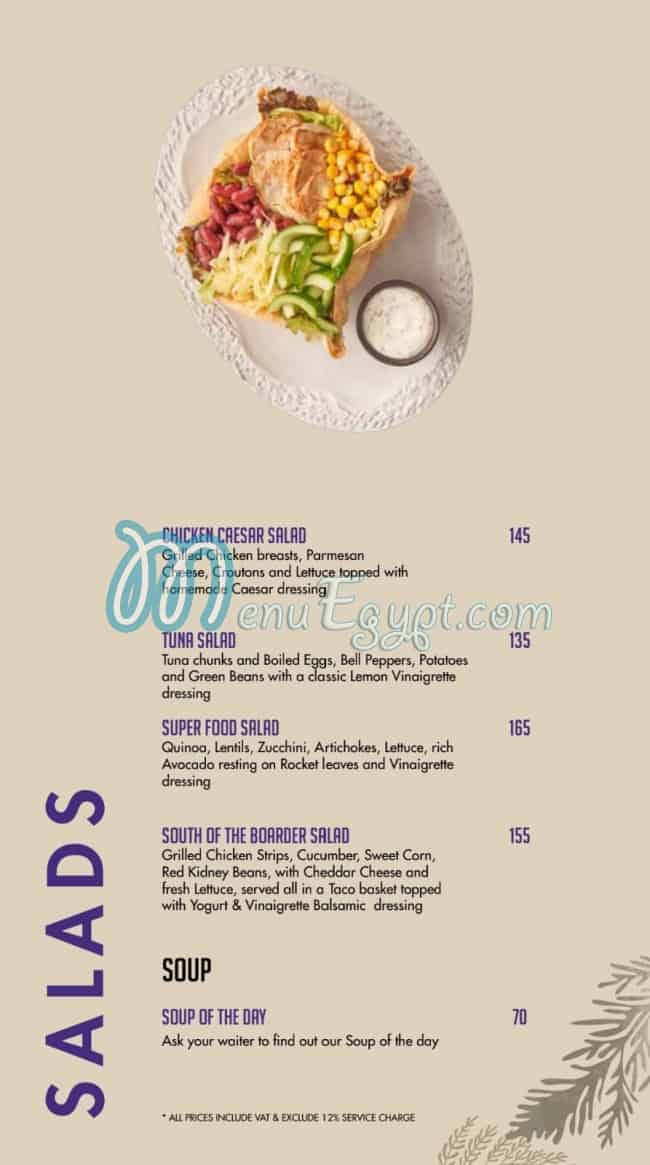 Menu delivery hotline 15585 Beano's Cafe منيو ورقم مطعم 15585