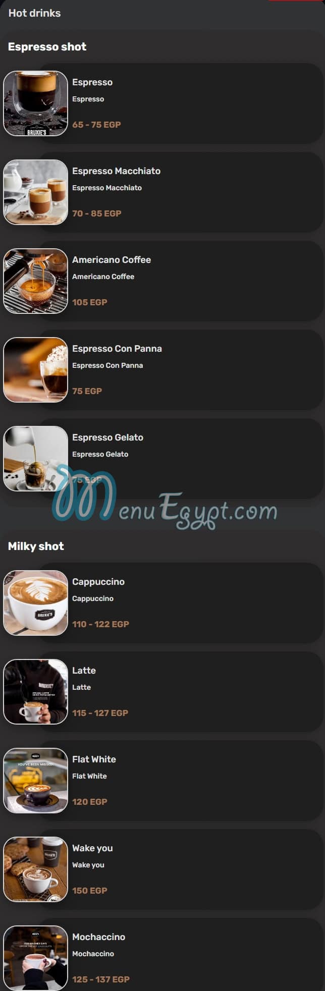 منيو بروكسيز مصر 6
