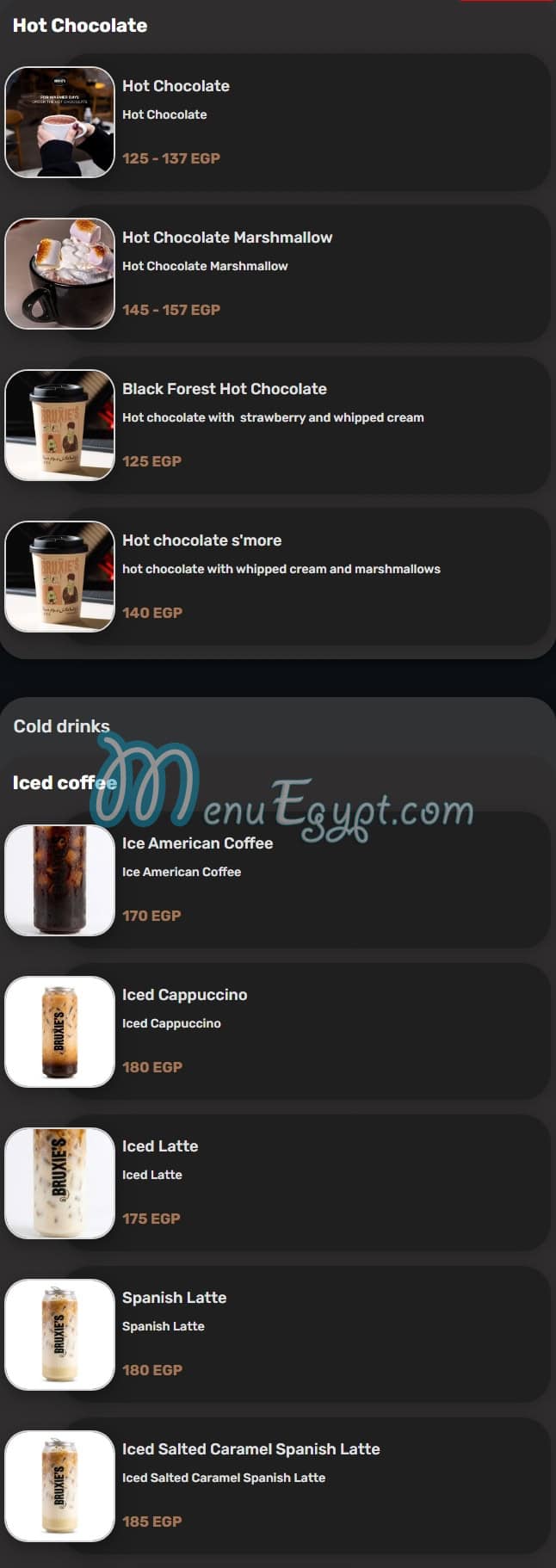 منيو بروكسيز مصر 8