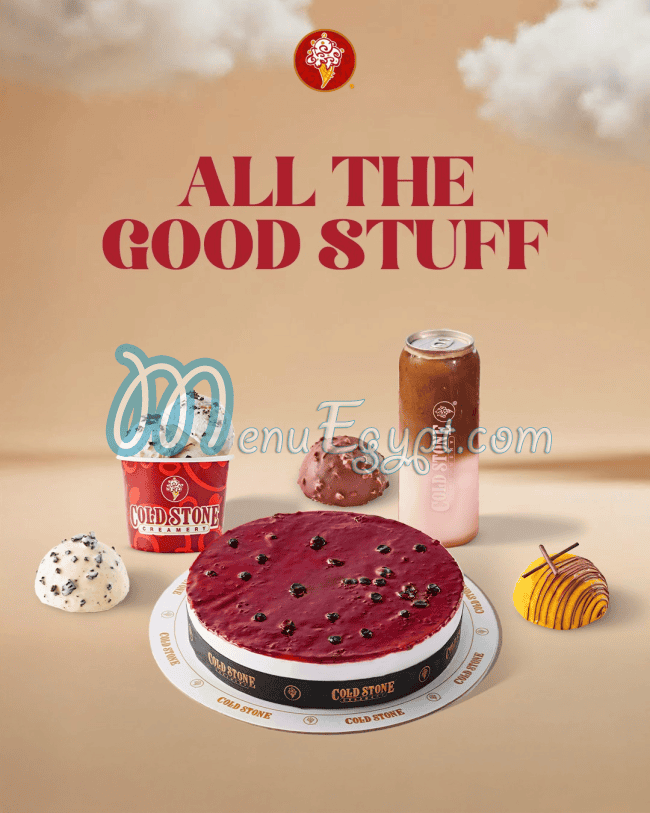 Cold Stone Creamery menu prices