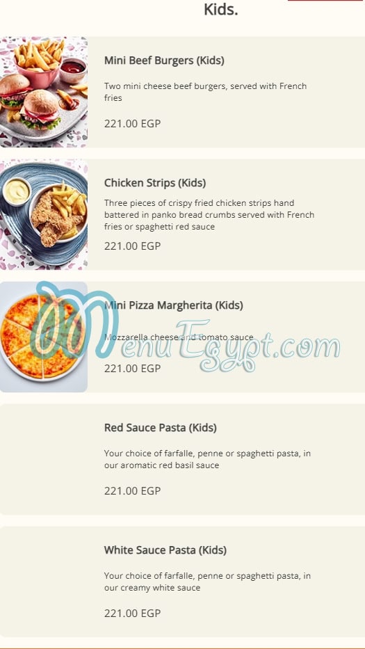 Crave menu Egypt 3