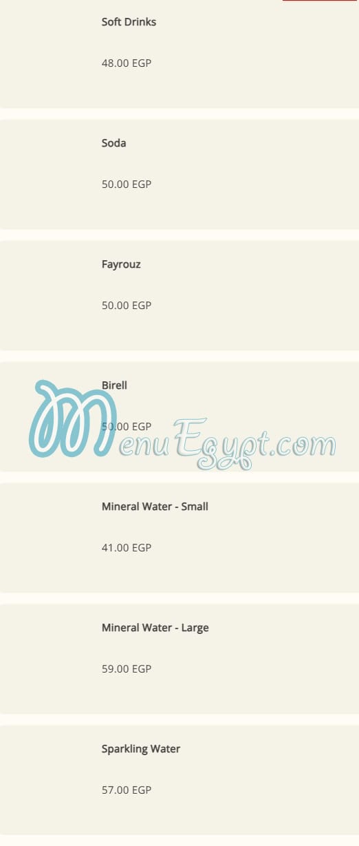 Crave menu Egypt 5