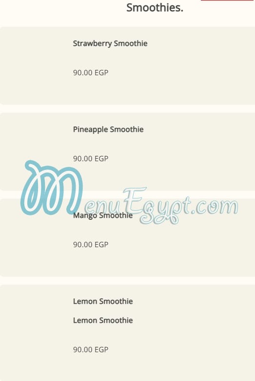 Crave menu Egypt 6