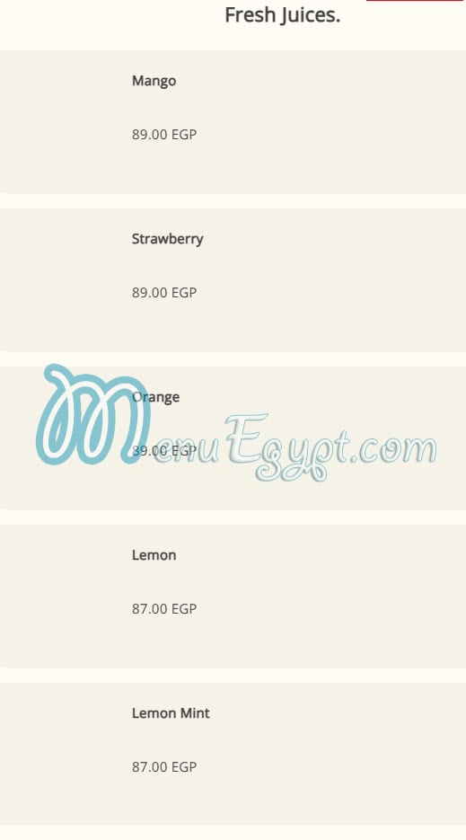 Crave menu Egypt 7