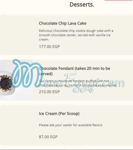 Crave menu Egypt 9