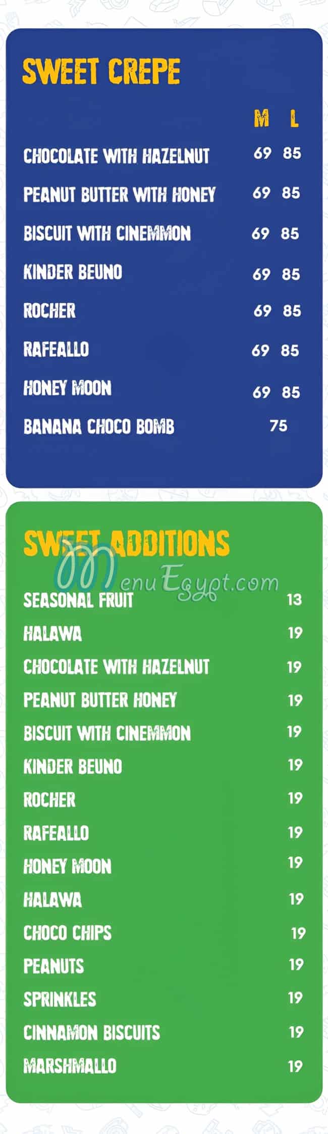 Crepeton menu Egypt 3