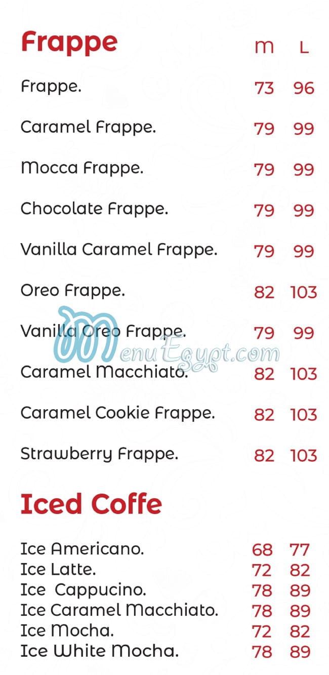 Crow’s menu Egypt 6