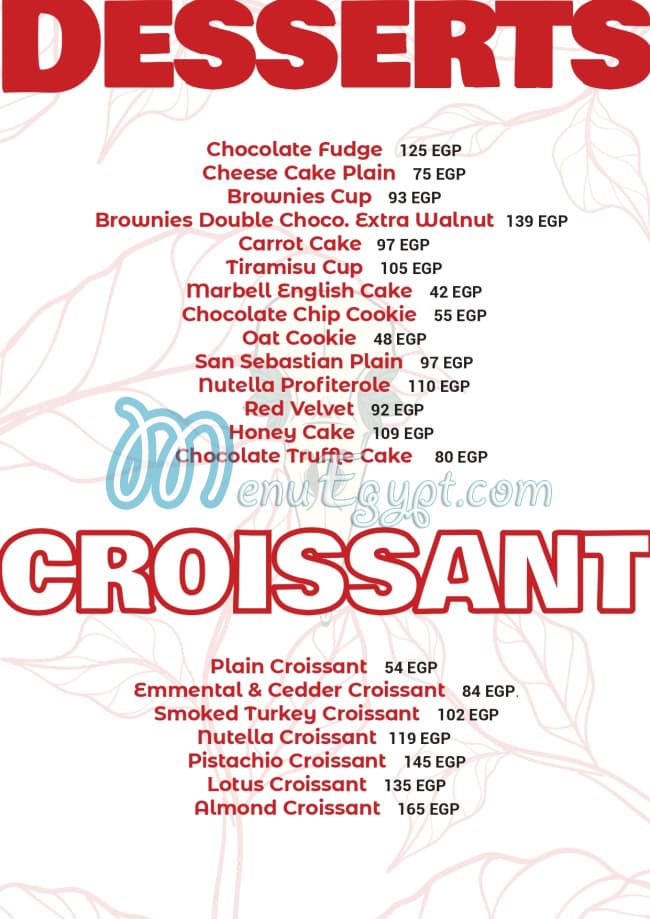 Crow’s menu Egypt 13