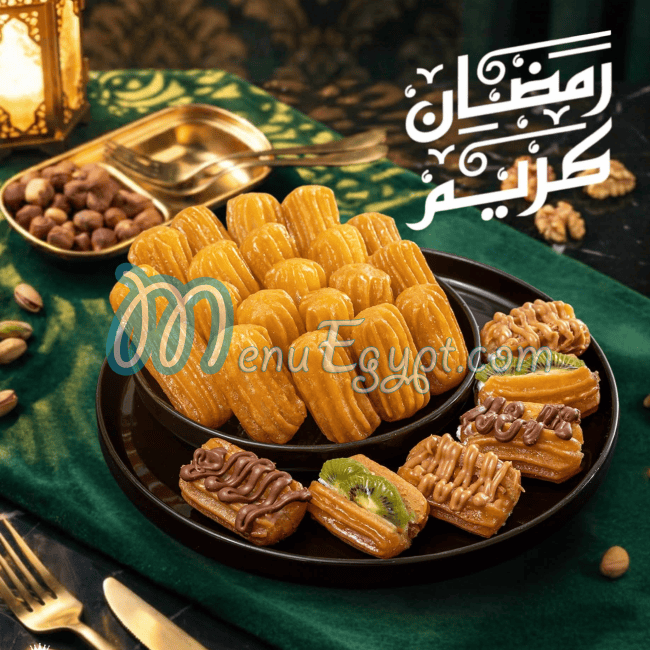 De Paris Patisserie menu