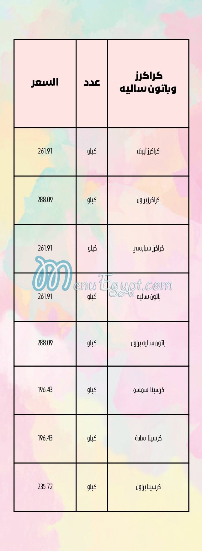 منيو ديسباسيتو مصر 6