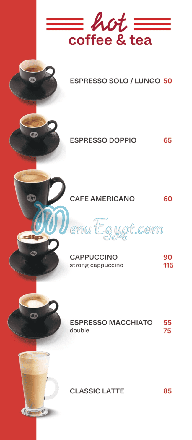 Dip Dip menu Egypt 12