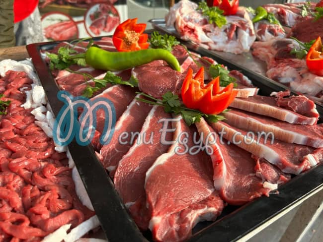 Elsony Awlad Hamouda Butcher menu