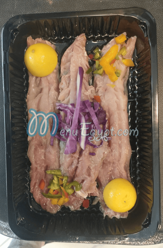 Fasakhany Al Gamal menu Egypt