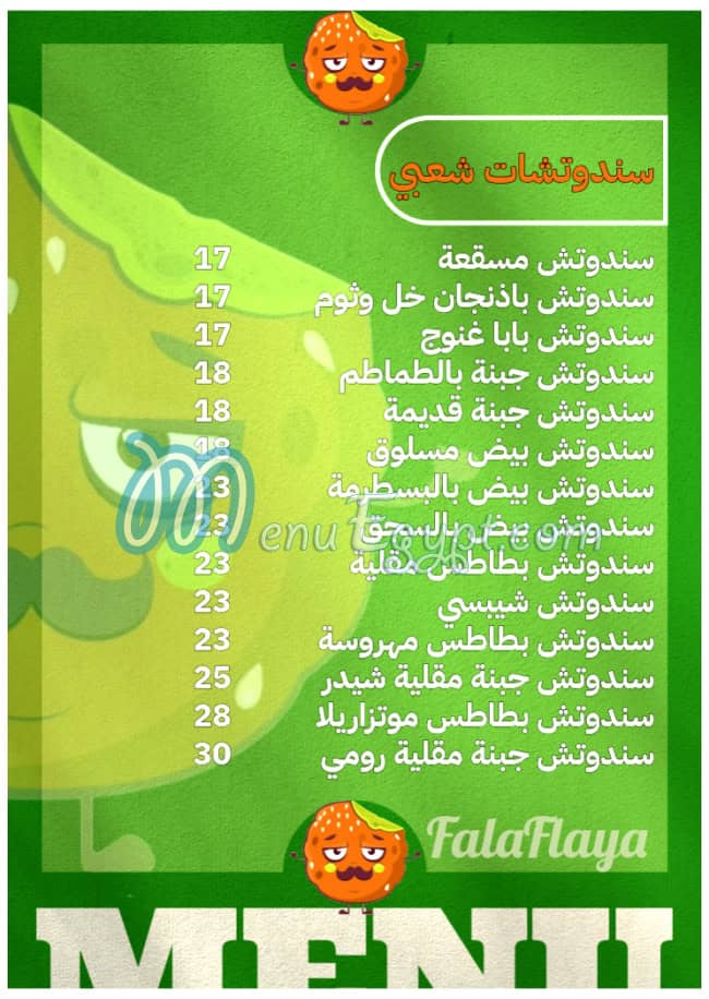 فلافلايه مصر