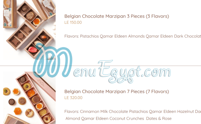 Fleur menu Egypt 4