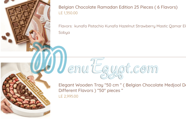 Fleur menu Egypt 7