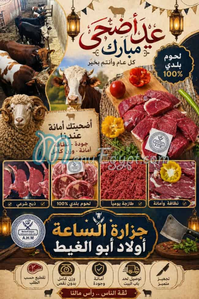 رقم جزارة الساعه مصر