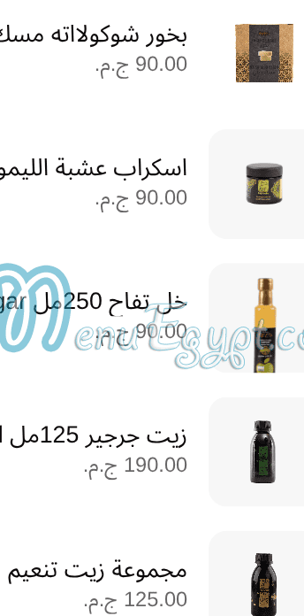 Haj 3arfa menu Egypt 12