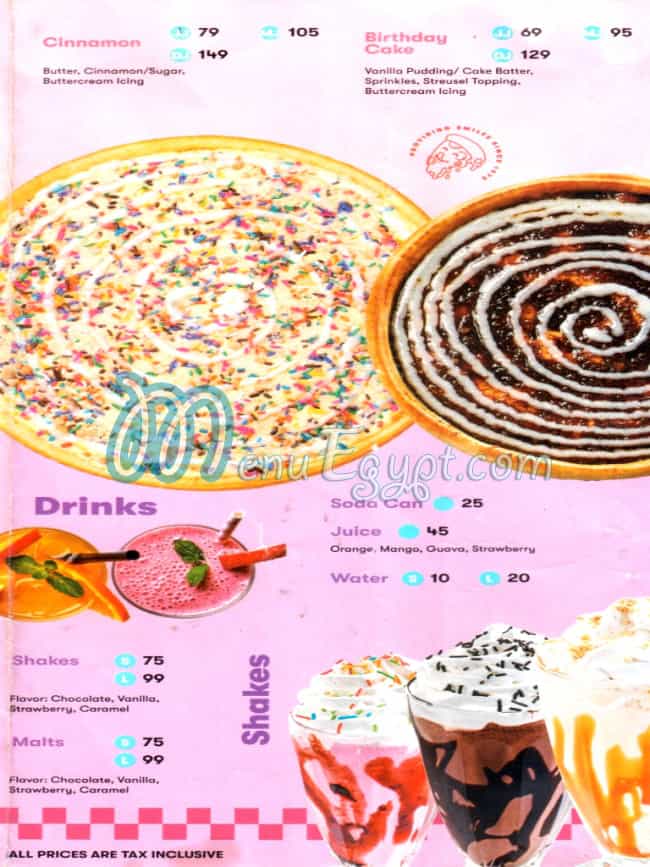 Happy Joe's delivery menu