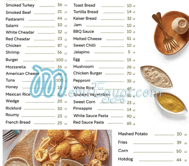 Hi Risk menu Egypt 8