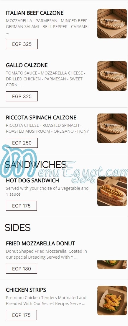 Jimmy s delivery menu